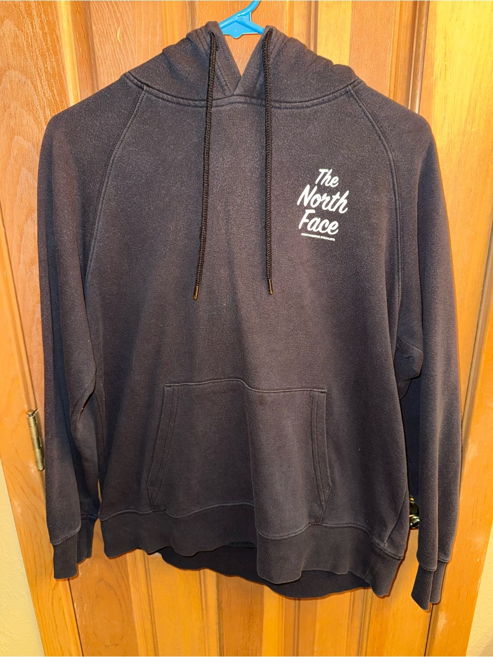The North Face Black Pullover Hoodie with Maroon Bells Graphic